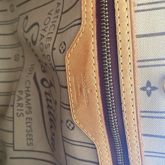 USED Authentic Louis Vuitton Neverfull MM - Picture 8 of 12